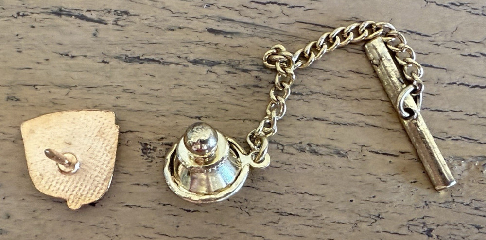 Vintage Masonic Tie Tack With Case