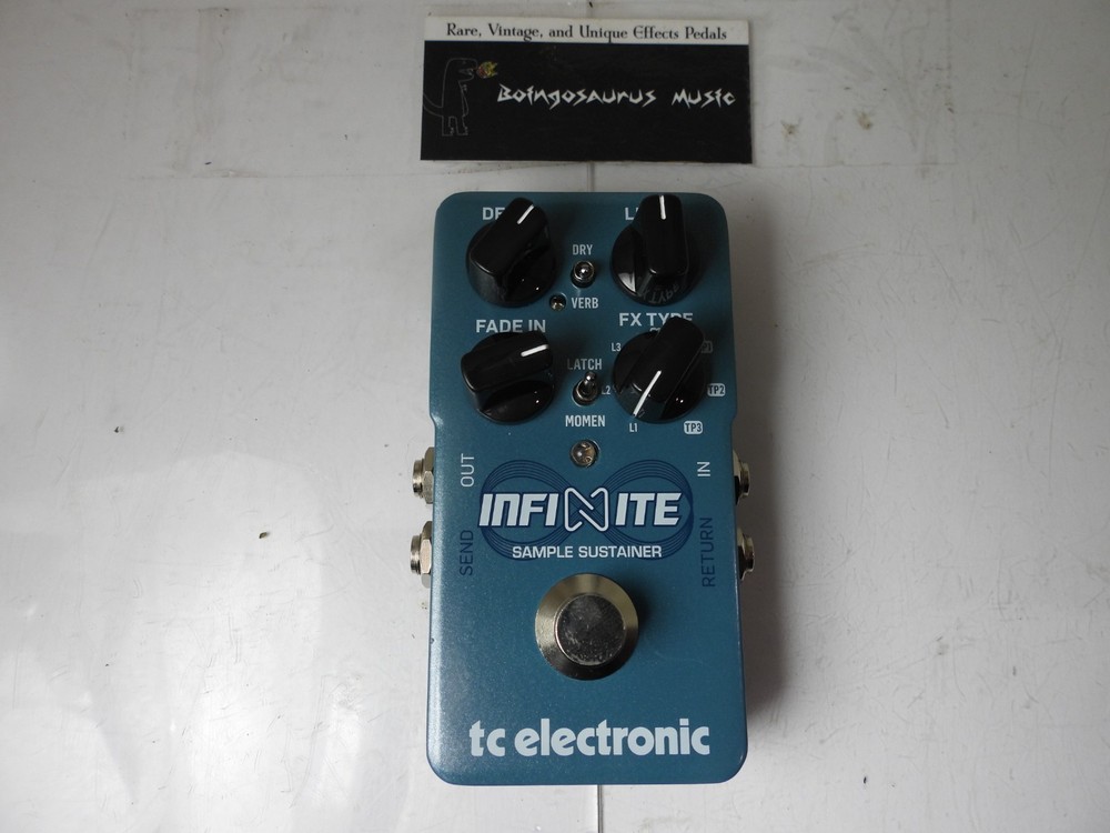 TC Electronics Infinite Sample Sustainer Effects Pedal Full Size Free USA Ship