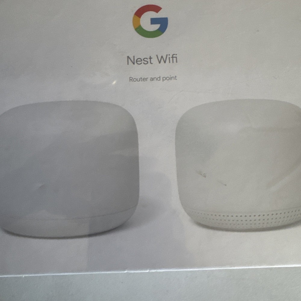 Google Nest router And Point!!