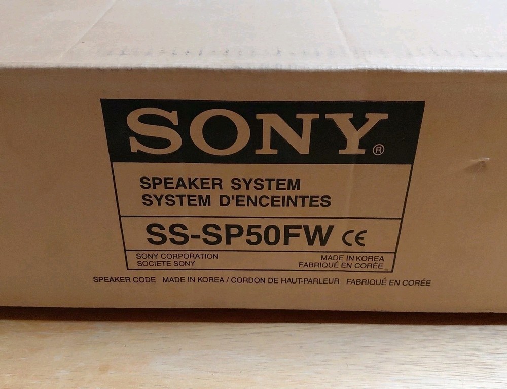 SONY…SS-SP50FW…Speaker system