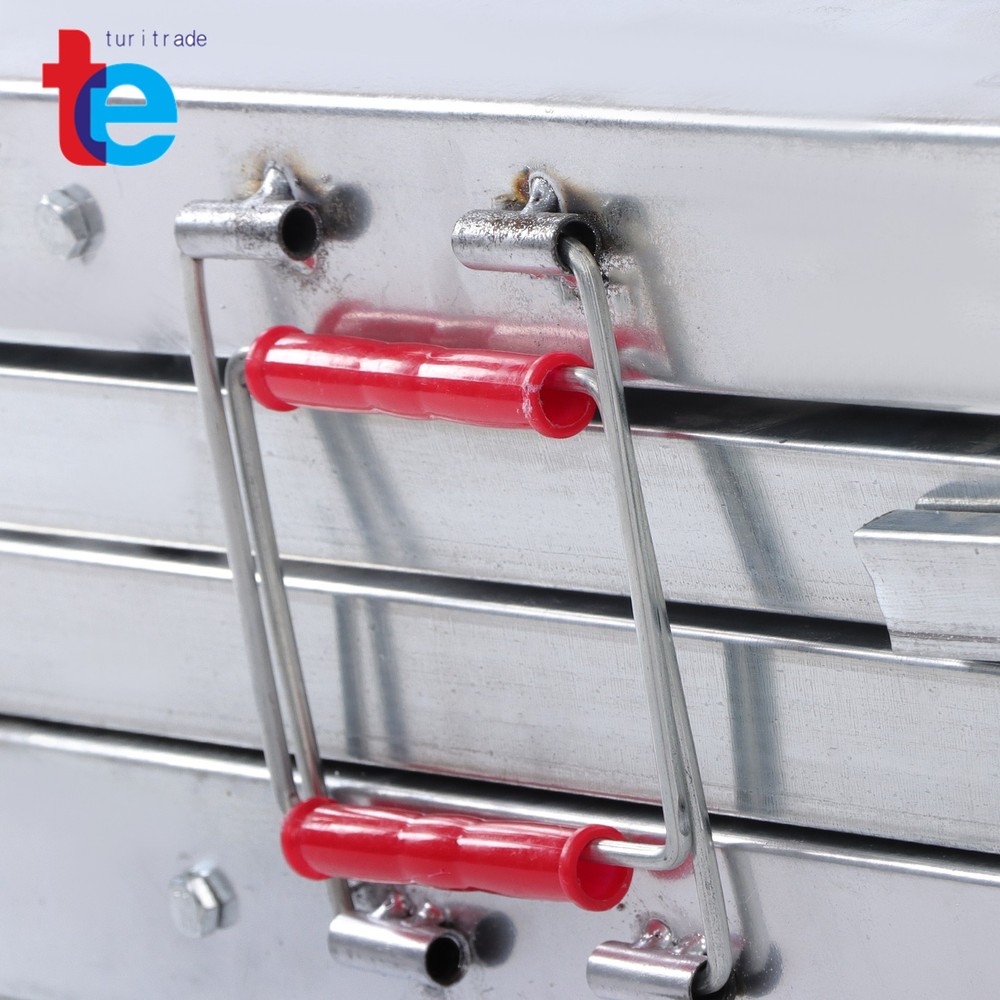 1.6m Adjustable Folding Ladder - Multi-Purpose Scaffold & Work Platform