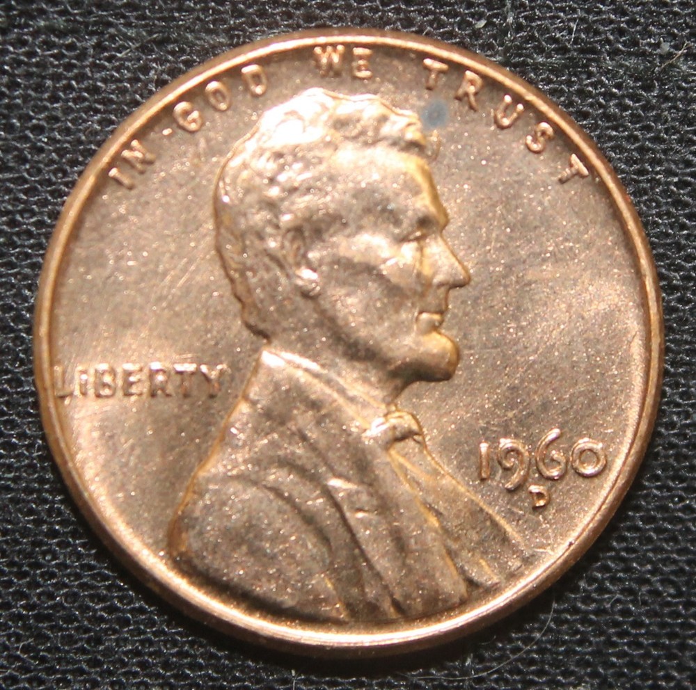 1960-D DDO-003, 1DO-003 Lincoln Cent