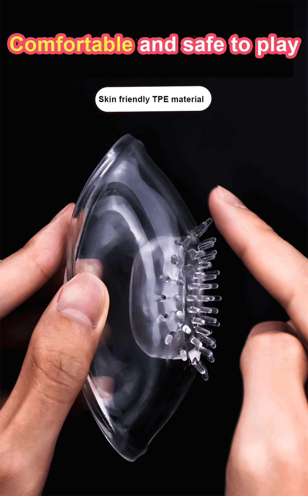 Breast Stimulator Pump Sucking Nipple Clit Vibrator Silicone Sex Toys For Women