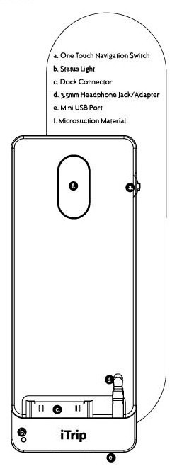 Vintage Griffin iTrip FM Transmitter for 1st Generation 1st Gen iPod Nano