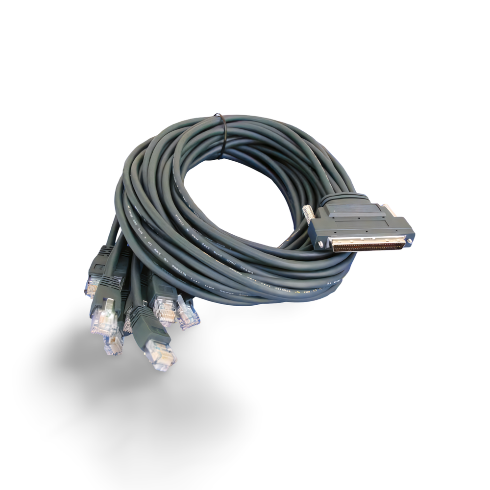 15ft DB68 Octal Async Router Cable - Blue