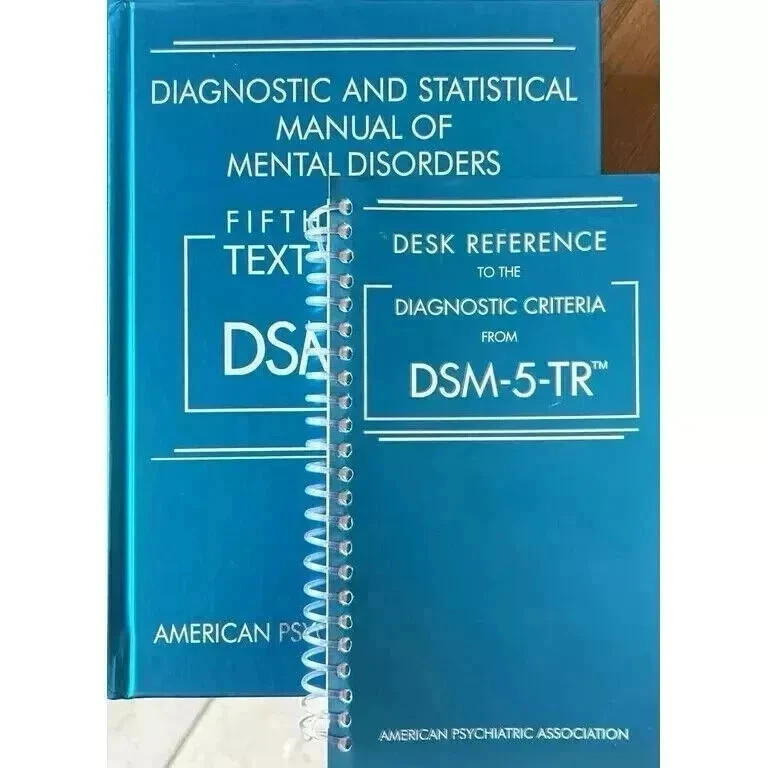 DSM-5-TR Hardcover & Desk Reference Spiralbound Combo Pack – Complete Clinical