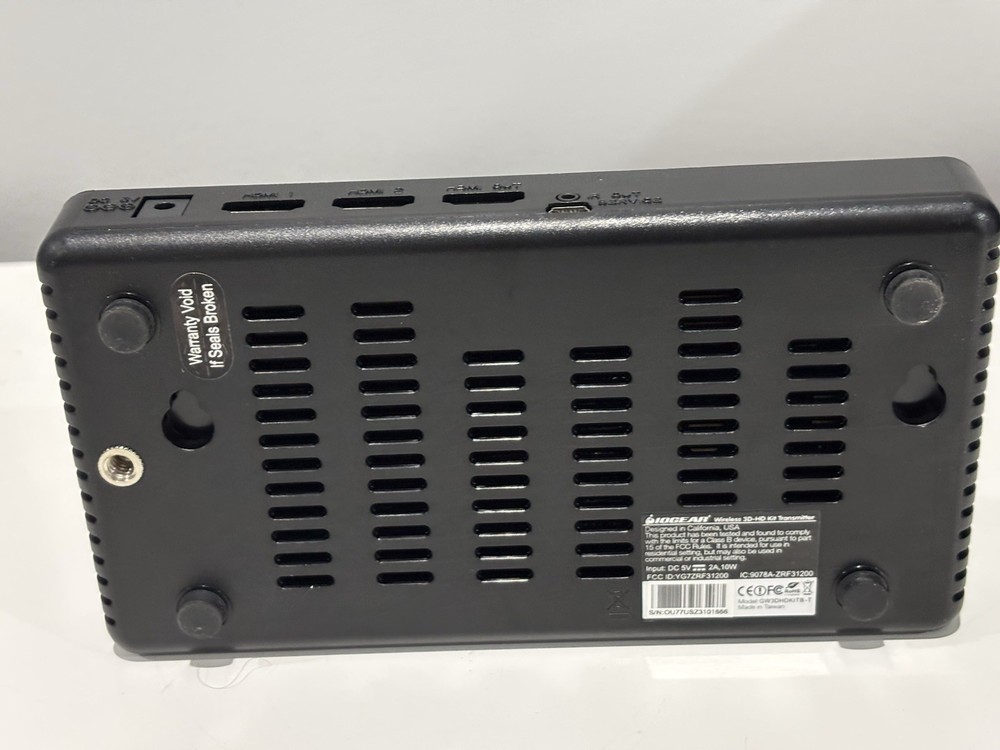 IOGEAR 3D-HD WIRELESS KIT TRANSMITTER ONLY Untested