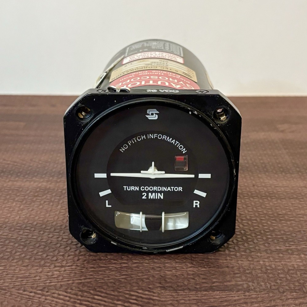 S-Tec Turn Coordinator 6405-28L - Needs Repair