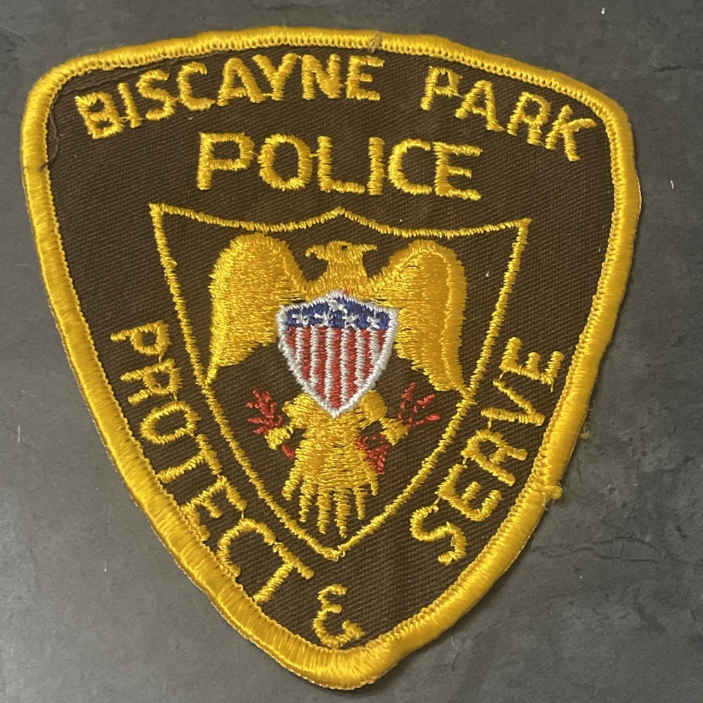 Biscayne Park Florida Police Patch Patch -F60
