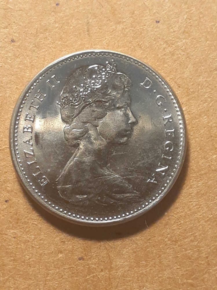1867-1967 5 CENTS CANADA CENTENNIAL