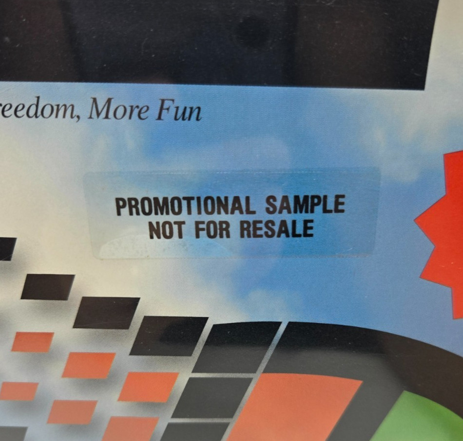 Microsoft Windows 95 Upgrade 3.5” Floppy Version Promotional Version NEW Sealed