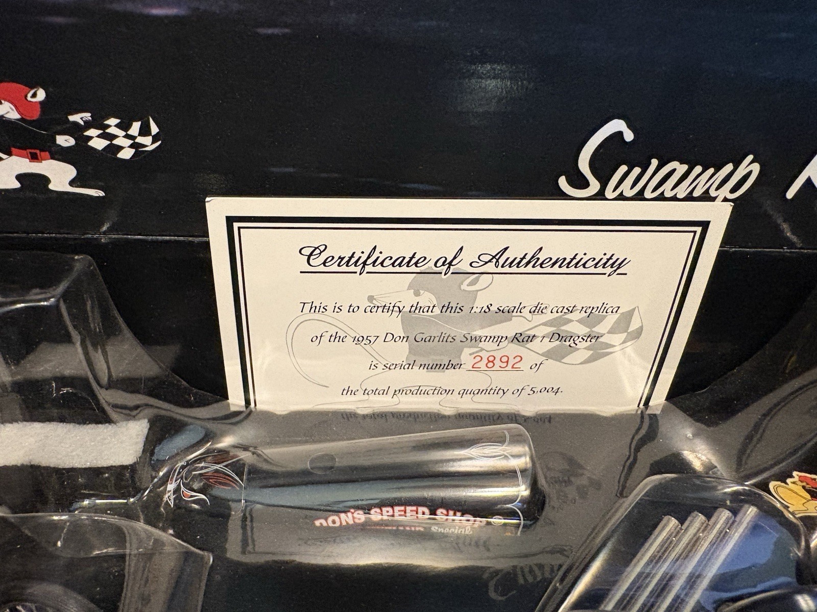 GMP Big Daddy Don Garlits Swamp Rat 1 1957 1/18 1957 Worlds Fastest Dragster