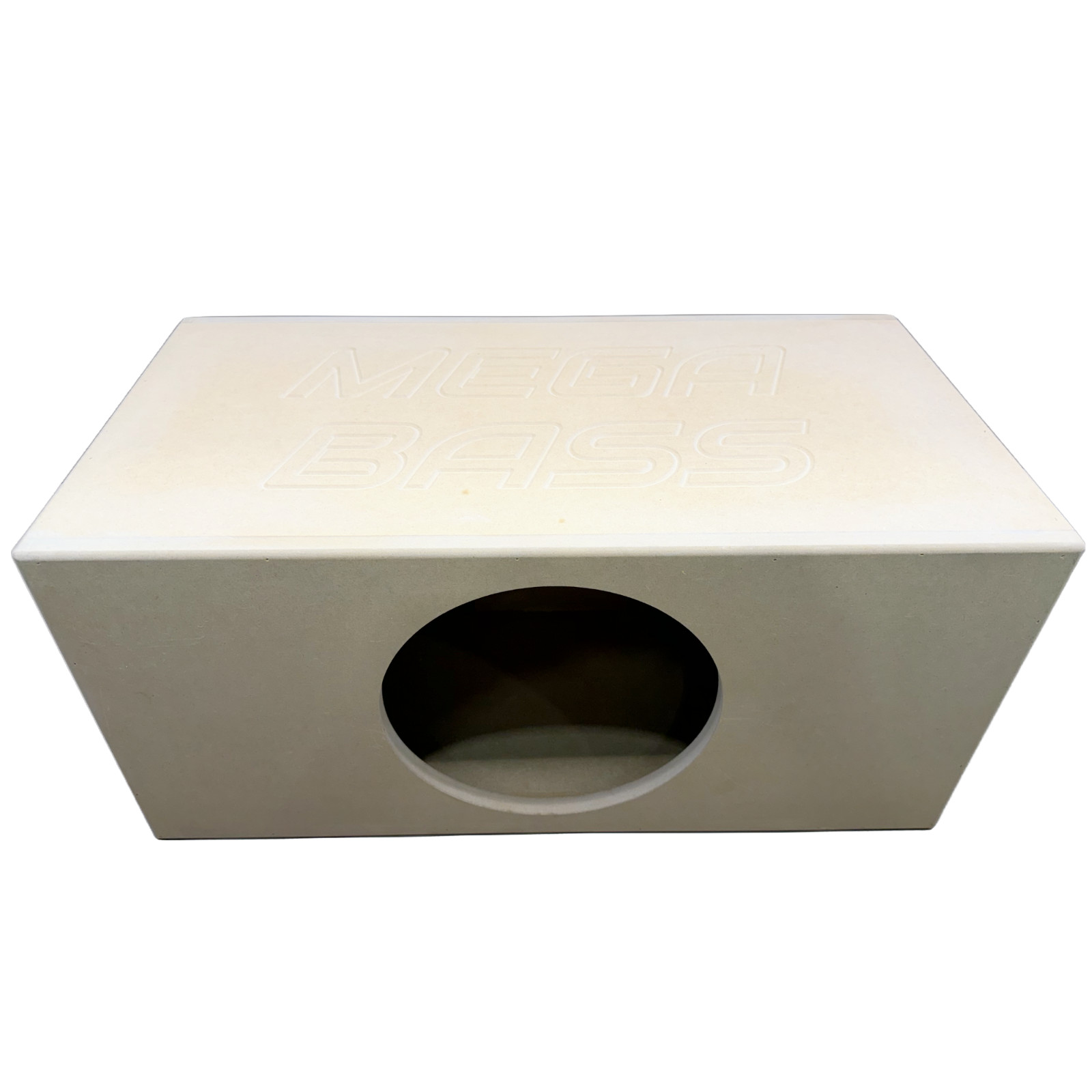 Single 1x12" Mega Super Bass Series Vented Subwoofer Box Ported