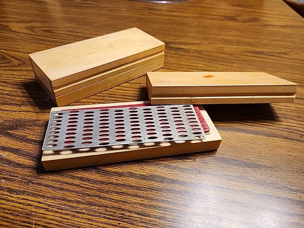 2 Pcs Fast Sharpening! Diamond Sharpening Blocks. For Knives & Tools