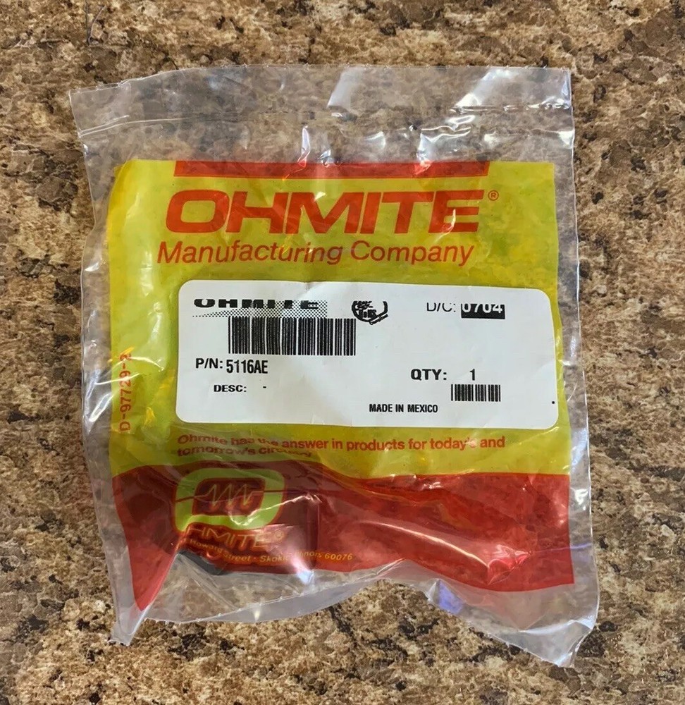 Ohmite 5116AE Switch Knob