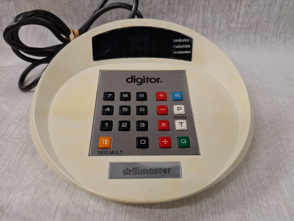 1974 Centurion Dedicated Educational Computer Digitor in Box AS IS See Desc!