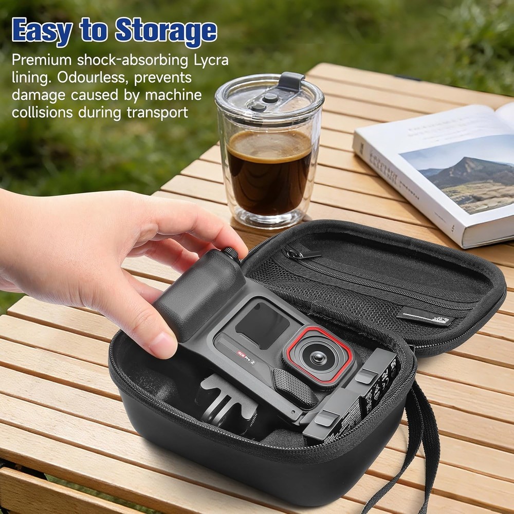 Carrying Case Bundle Bag Hard Shell Storage For Insta360 Ace Pro 2 Xplore Grip