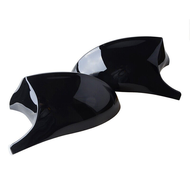 For BMW E90 E91 E92 E93 PRE-LCI Gloss Black M3 Style Side View Mirror Cover Caps