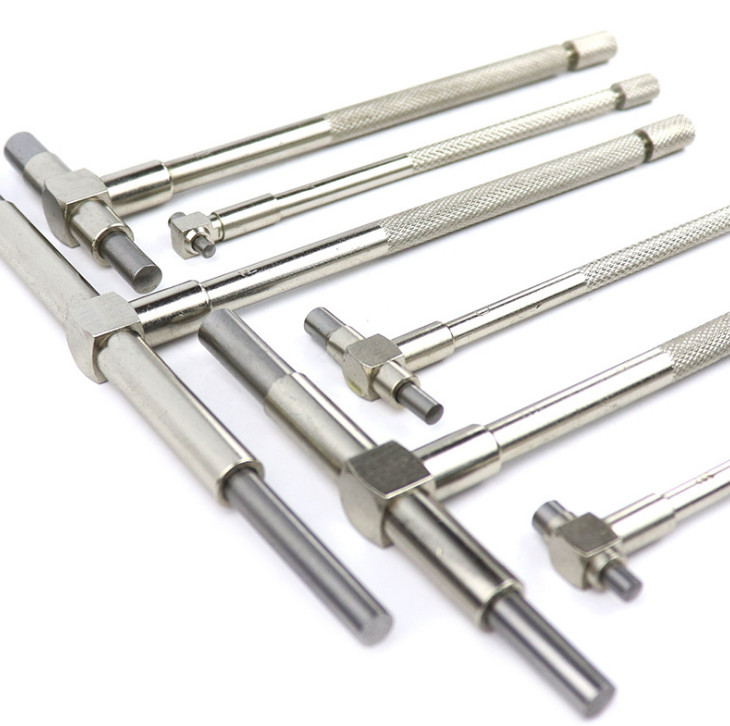 6Pcs/Set 8-150mm Adjustable Inner Diameter Gauge Micrometer Measuring Tools Kit