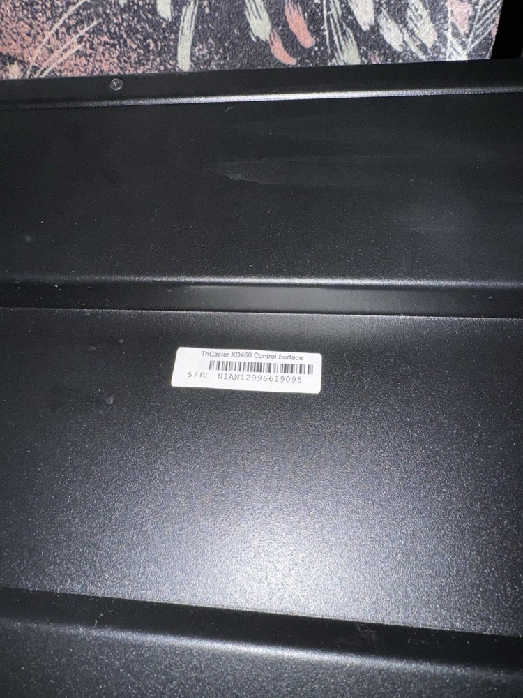 NewTek TriCaster XD460 Control Surface for Video Production Systems UNTESTED