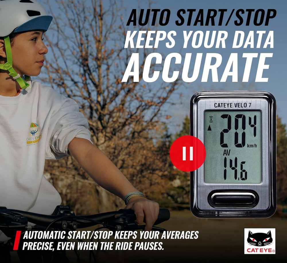 Wired Bike Computer – Entry-Level Speedometer and Odometer, Perfect for Beginner