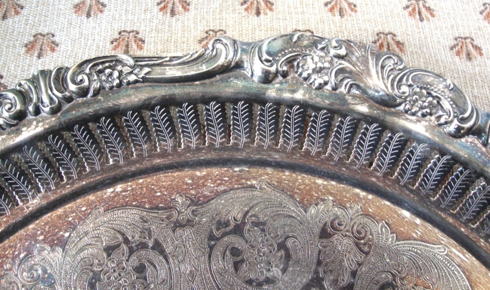 Baroque 4 Piece Tea Set by Wallace