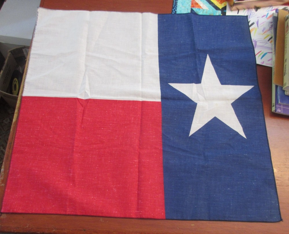Texas State Flag - 23½" x 22"
