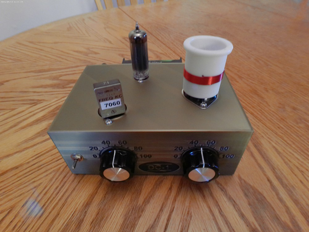 Portable 12AQ5 QRP Ham Radio CW Transmitter 40/30/20 Meters