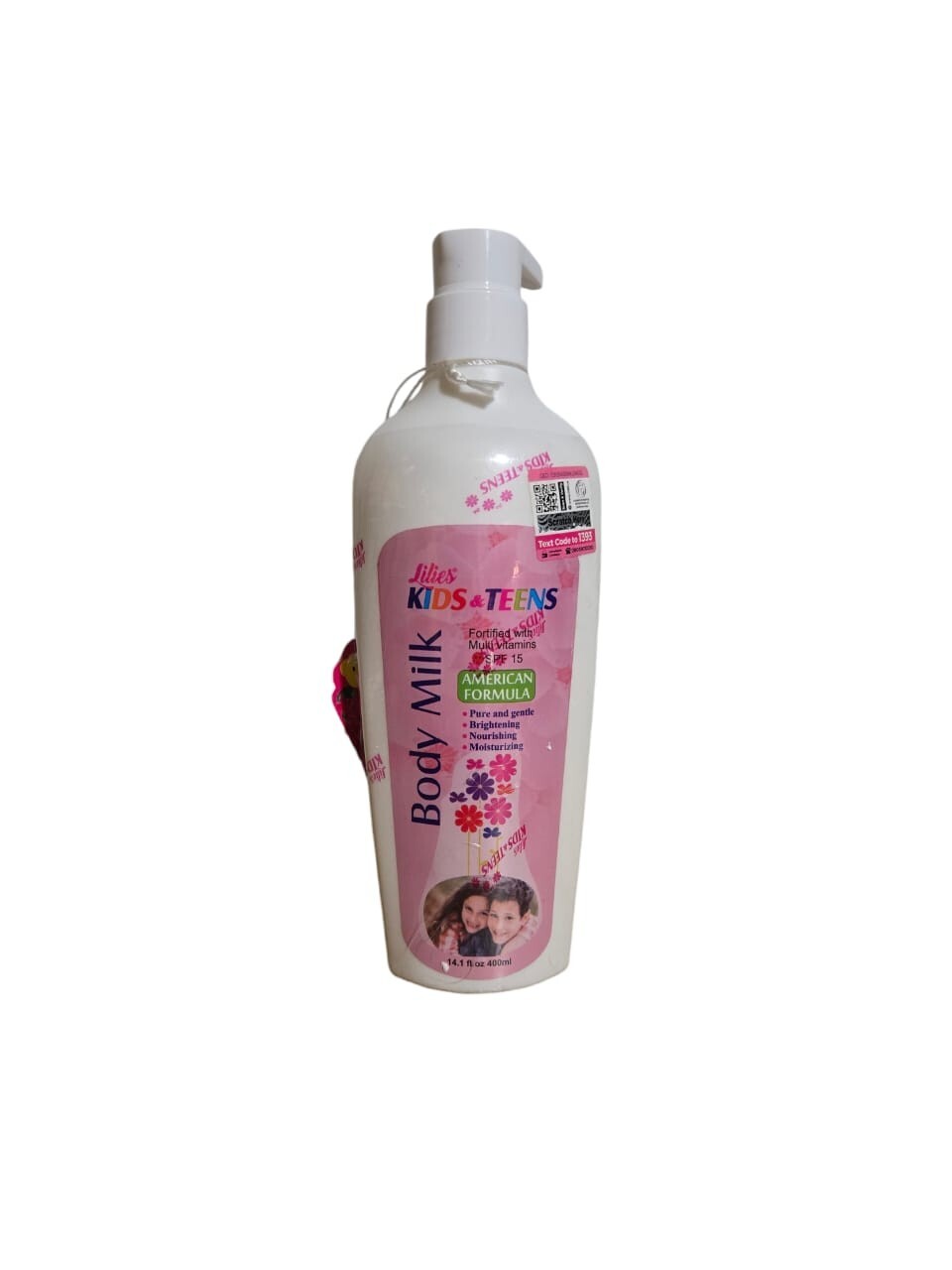 Lilies Kids And Teens Body Milk 400ml
