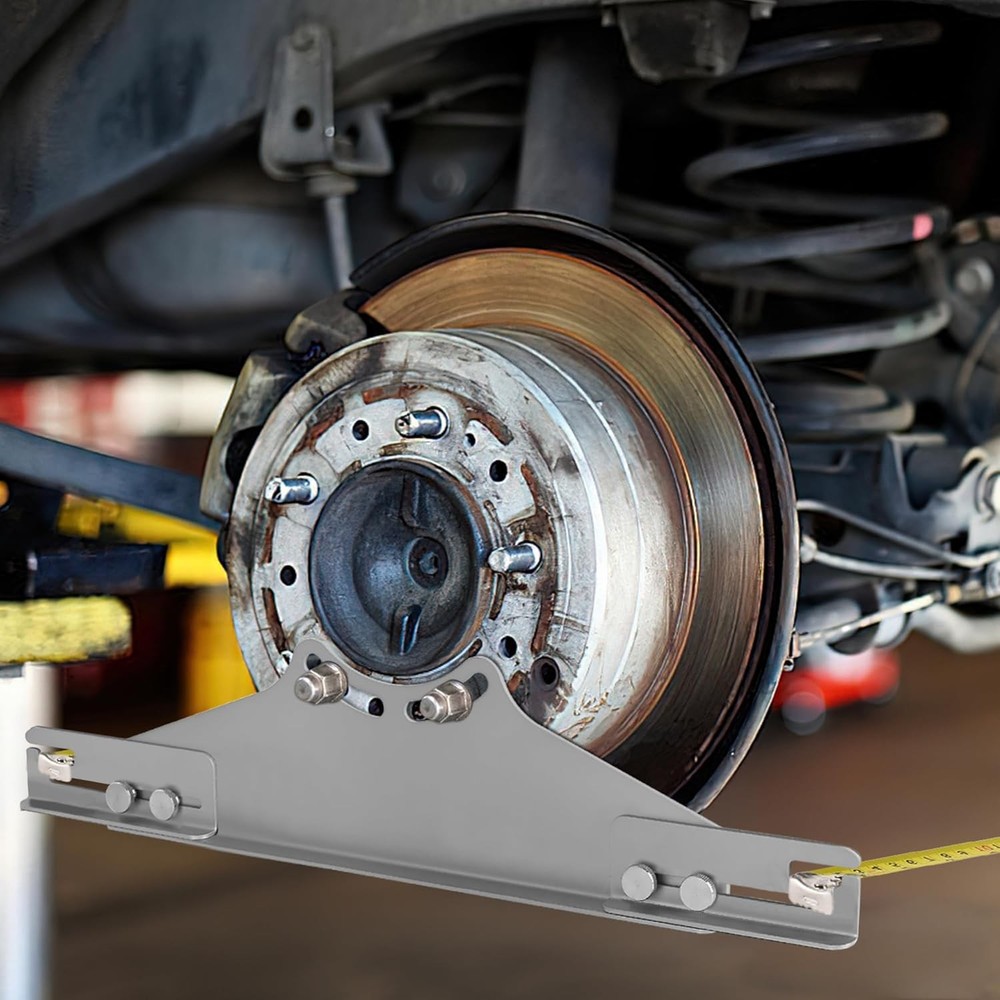 2 PCS Toe Alignment Tool Toe Plates Wheel Alignment Tool W/Tape Measures NEW