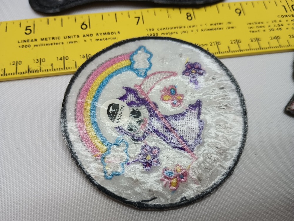 6 Sew On jacket vest patches