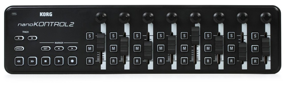 Korg nanoKONTROL2 MIDI Control Surface - Black