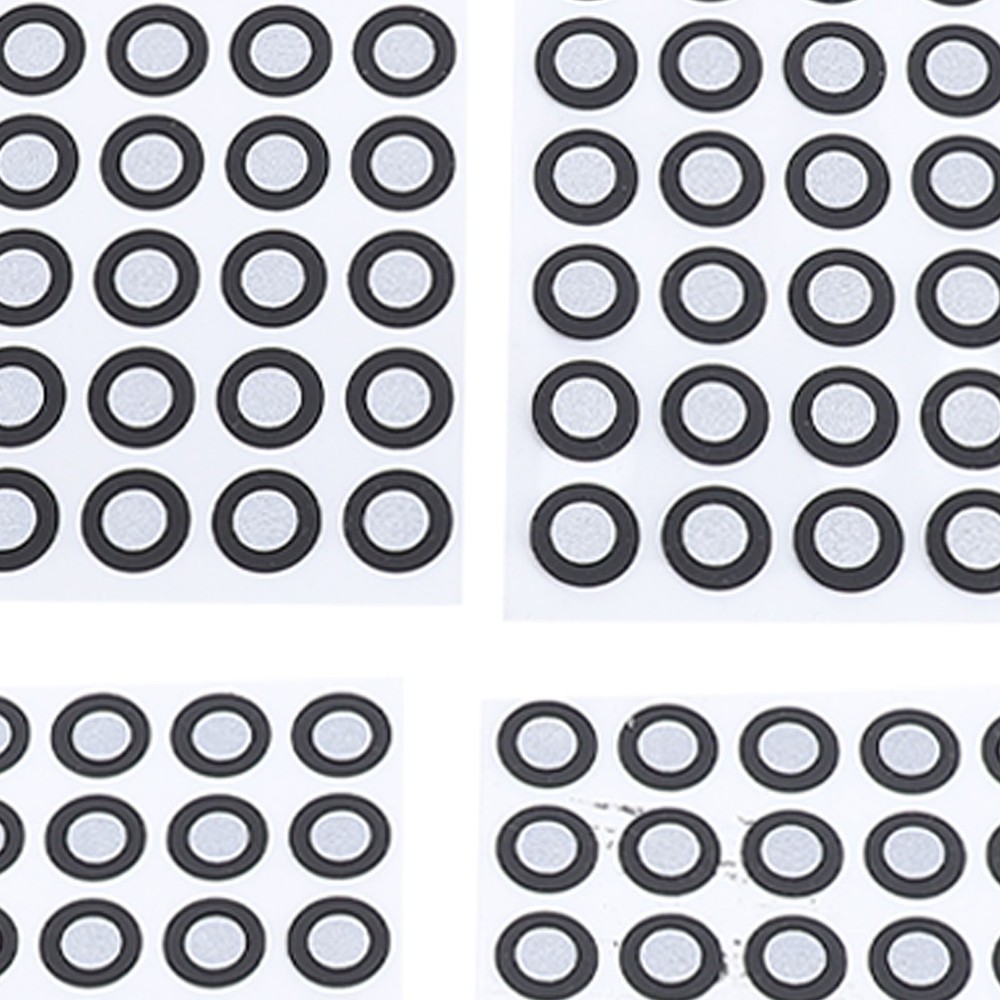 500Pcs Scanning Marker 6mm ID 10mm OD Reference Point Diffuse Reflection Part