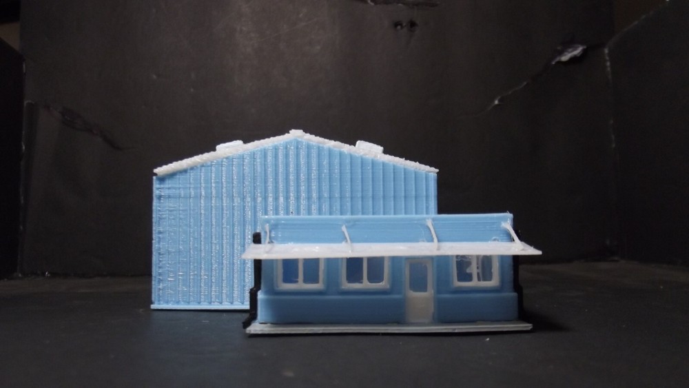 N Scale Yard Operations Building Kit 3D Printed TB22