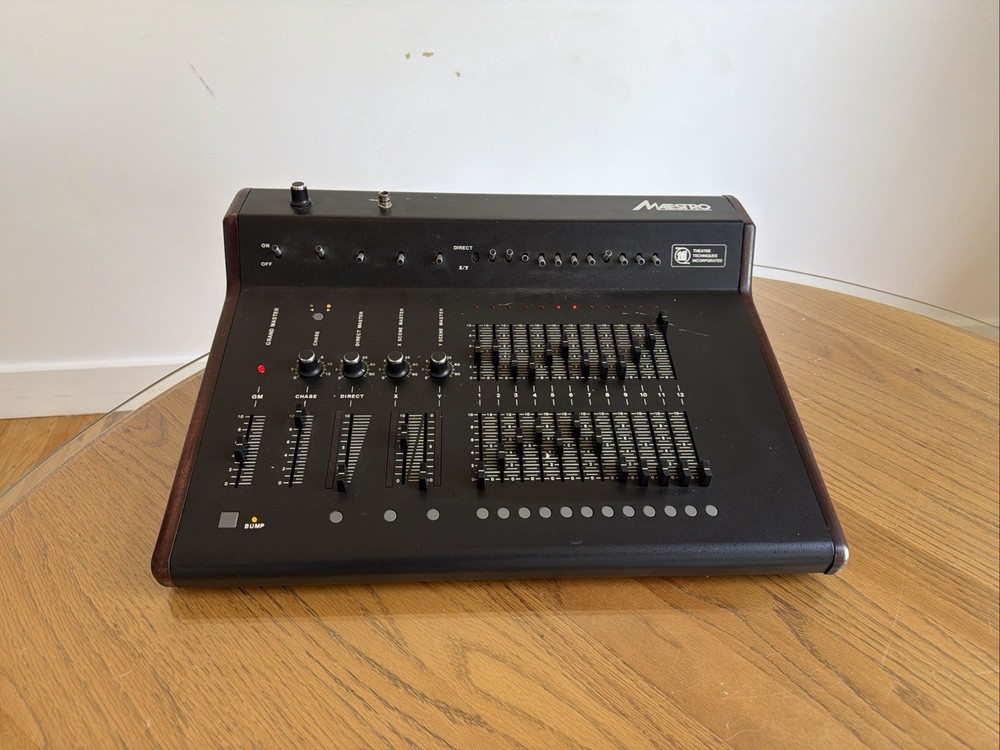 Maestro MTO-12 Vintage Sound/Light Control Board – Powers On – Untested