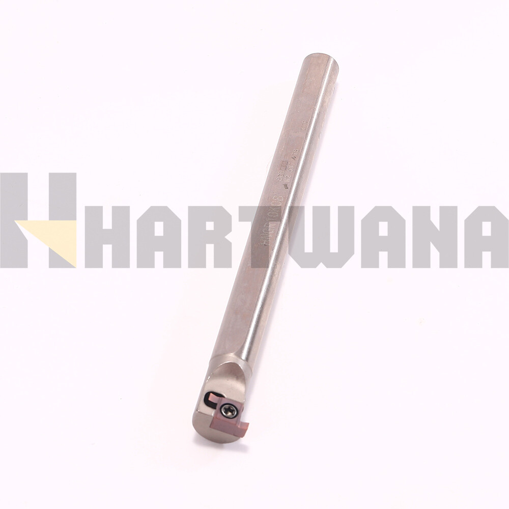 Internal Grooving Boring Bar 10mm Holder Carbide Grooving Inserts Width 2mm