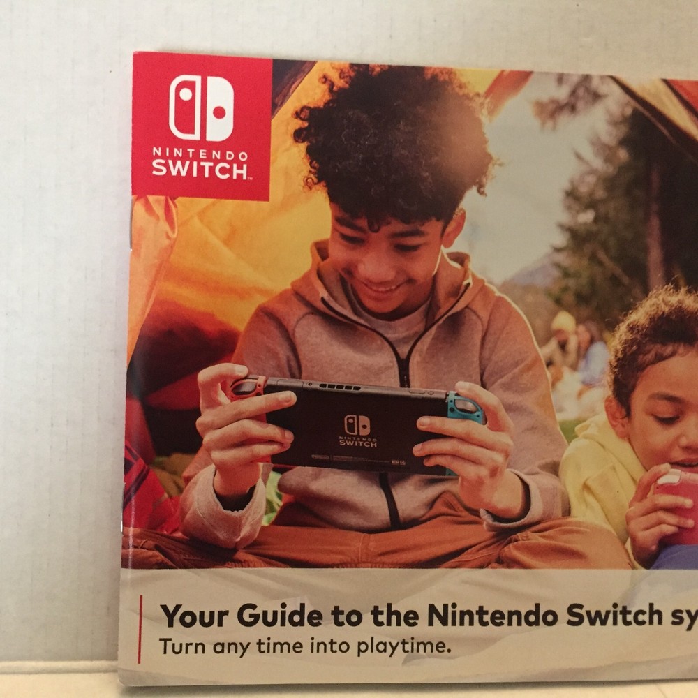 Your Guide To the Nintendo Switch System Booklet
