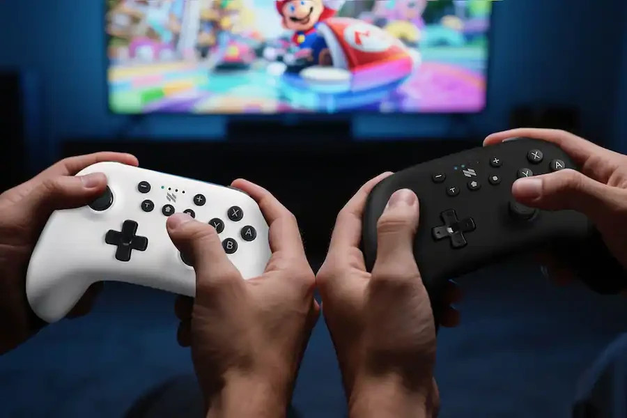 NEXT Wireless Rechargeable Pro Controller 2-Pack For Switch 2 & Switch Used