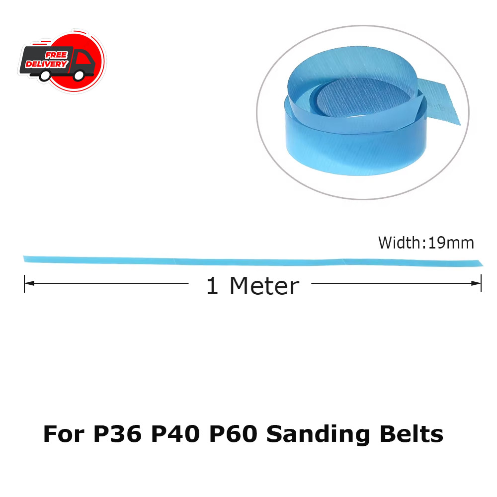 Connector Tape for Butt Joint Sanding Belt Coarse Fine Medium Type 1 Meter Long