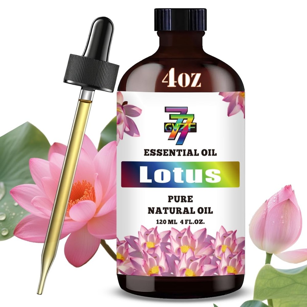 Lotus Essential Oil 4 oz/120 ml — Lotus Oils for Aromatherapy, diffusers, hum...