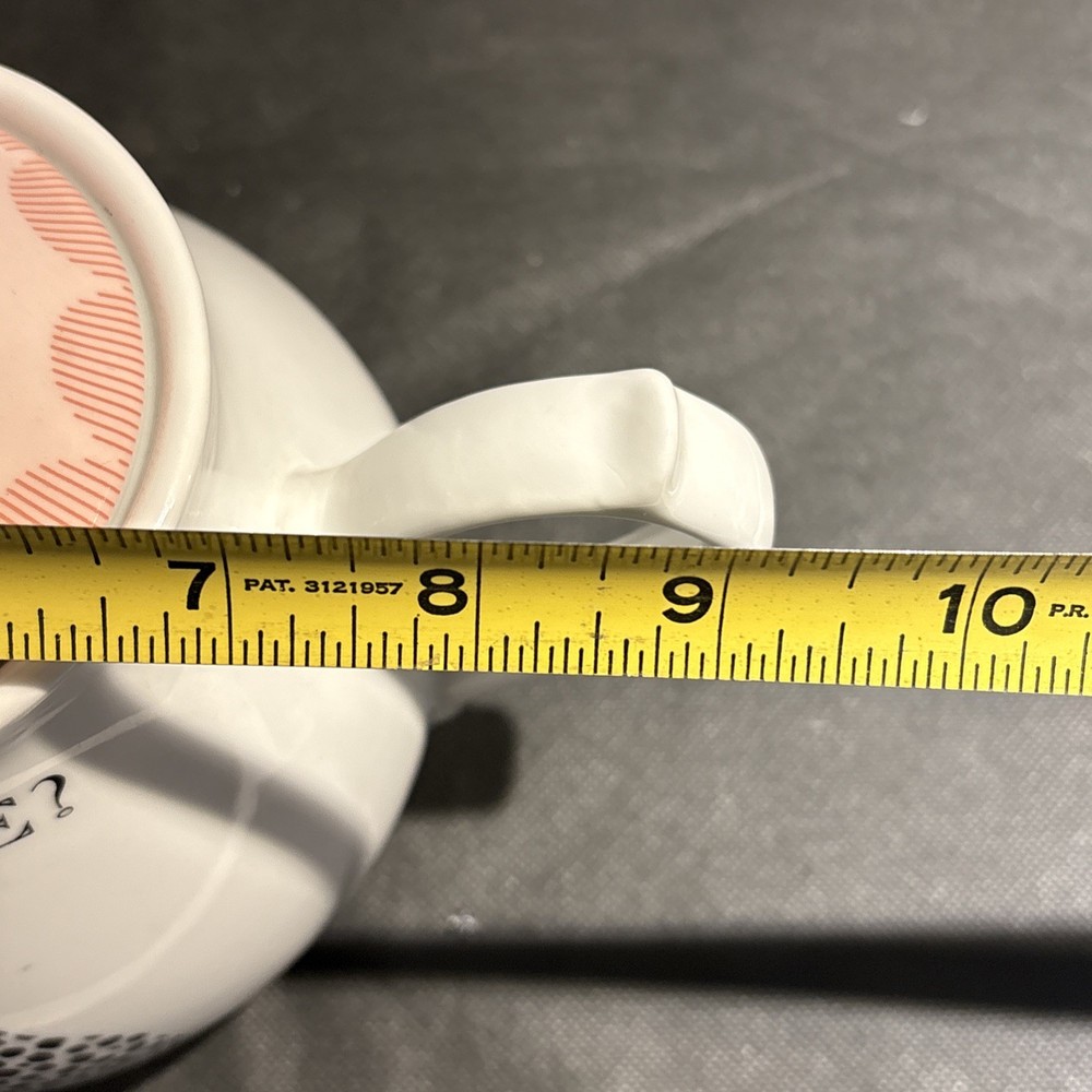 Ellen Studio Magenta Cheetah Teapot