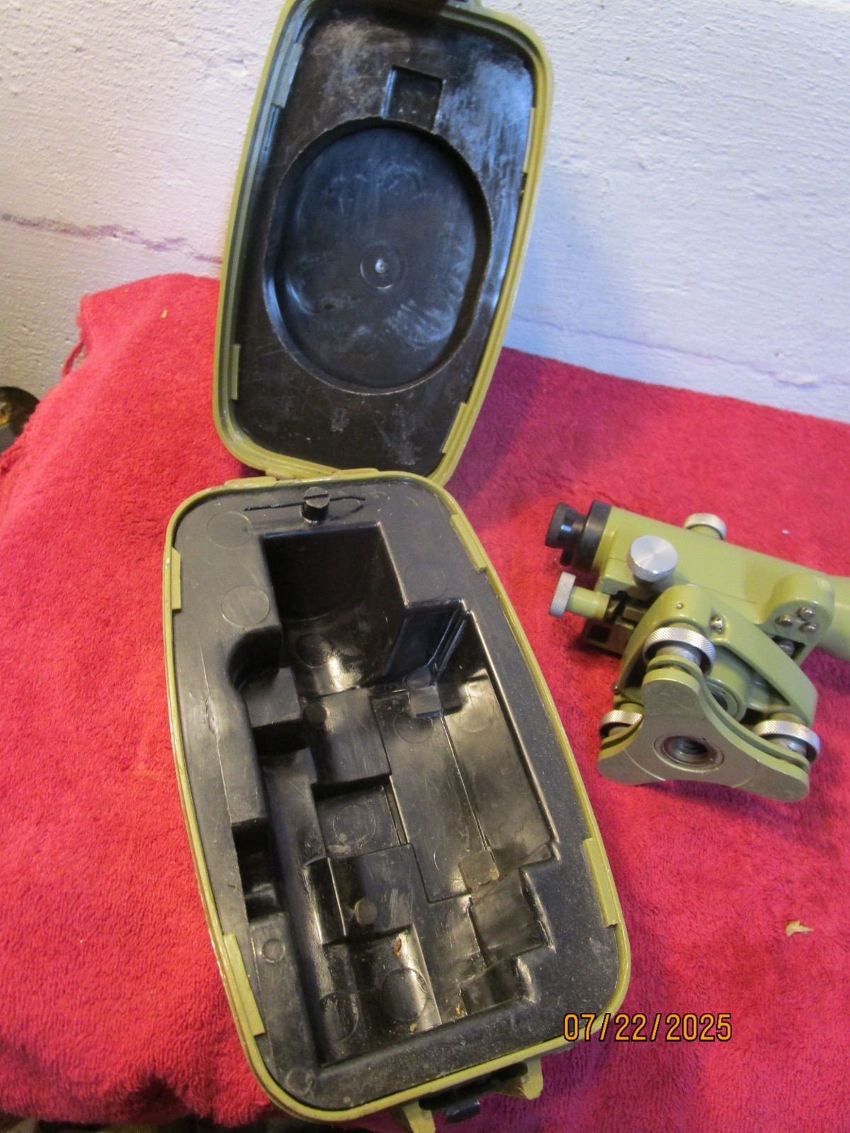 Vintage Wild Heersbrugg Transit Scope and Case Made in Switzerland