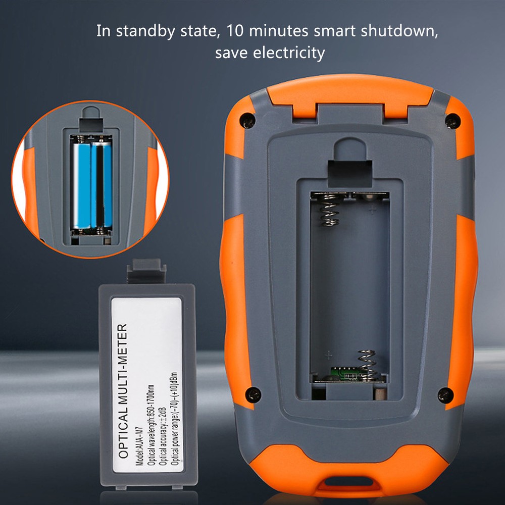 Mini Optical Power Meter Optical Fiber Cable Tester Multimeter With LED Light