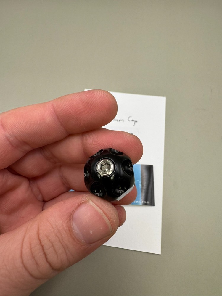 Bob Long Intimidator Adjustable Ram Cap-Gloss Black