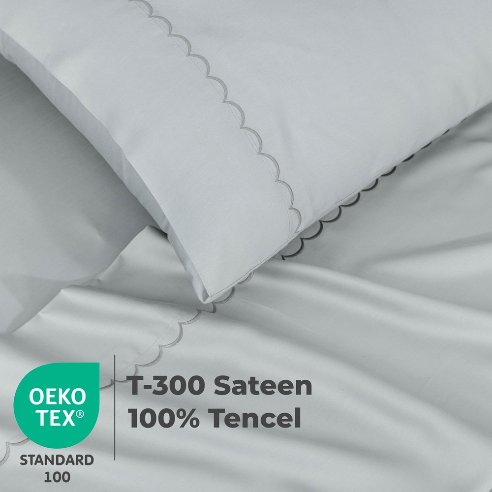 Tencel Sheets Queen,100% Tencel Lyocell Set, Eucalyptus Sheets, Soft, Peached...