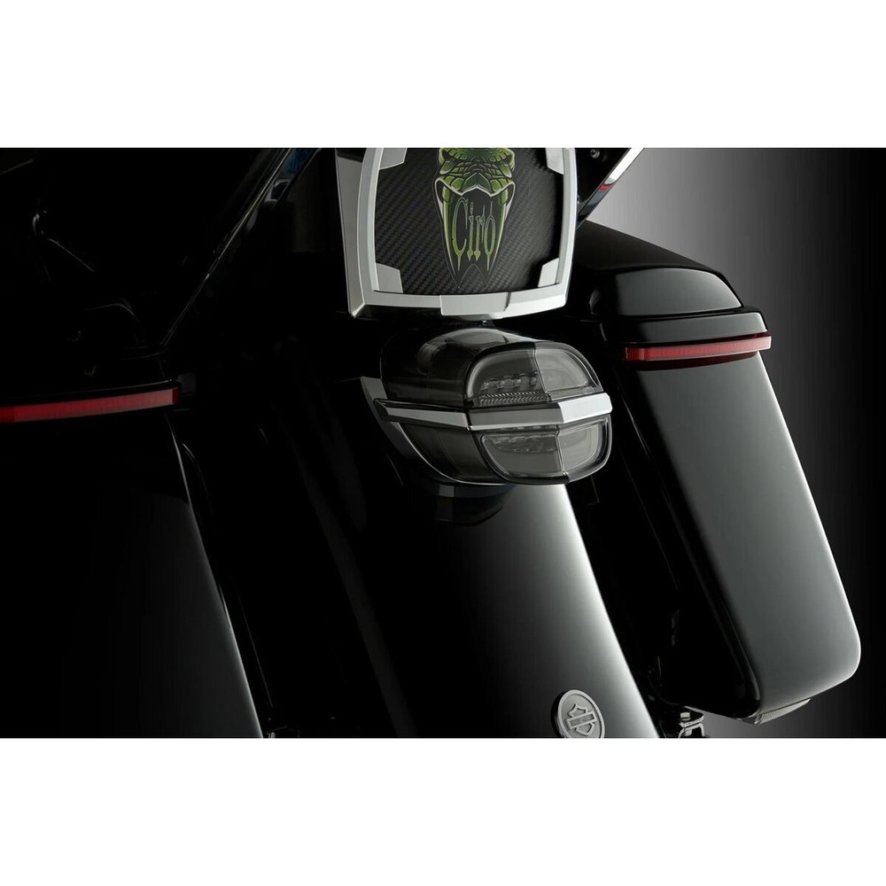 Ciro Smoke Lens Armor Tail Light with Lightstrike 40903