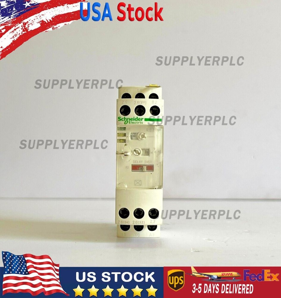 SCHNEIDER ELECTRIC RE7TP13BU ADJUSTABLE ON-DELAY TIMING RELAY