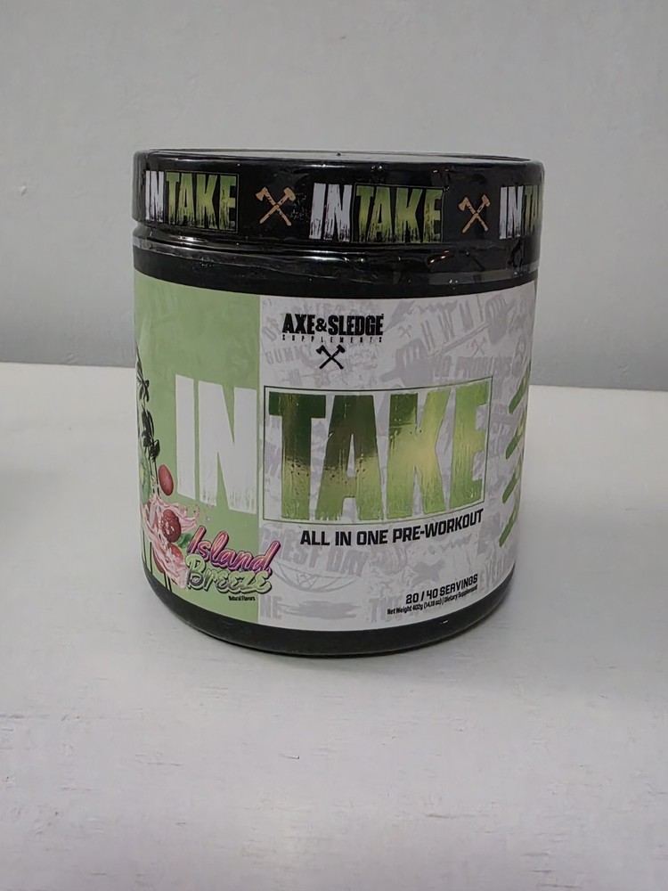 Axe & Sledge - INTAKE - ISLAND BREEZE ALL IN ONE PRE WORKOUT