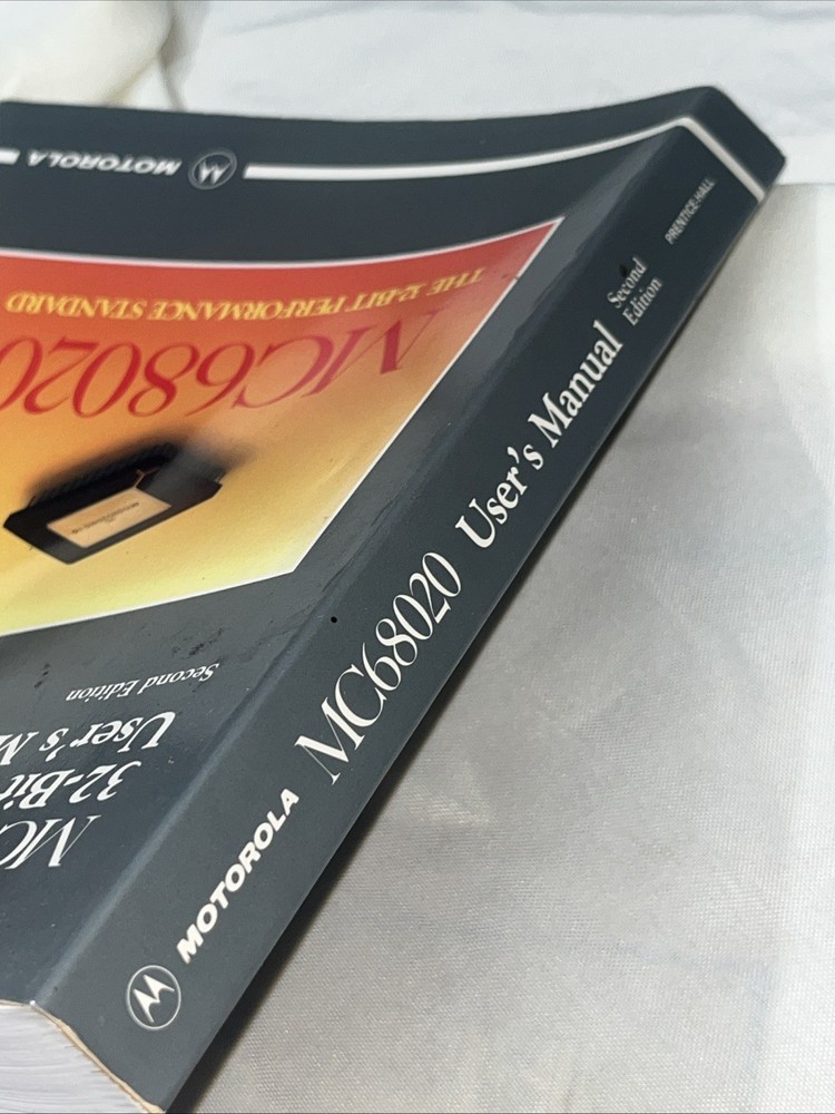 MC68020 32-Bit Microprocessor User's Manual Second Edition VTG 1985 Motorola