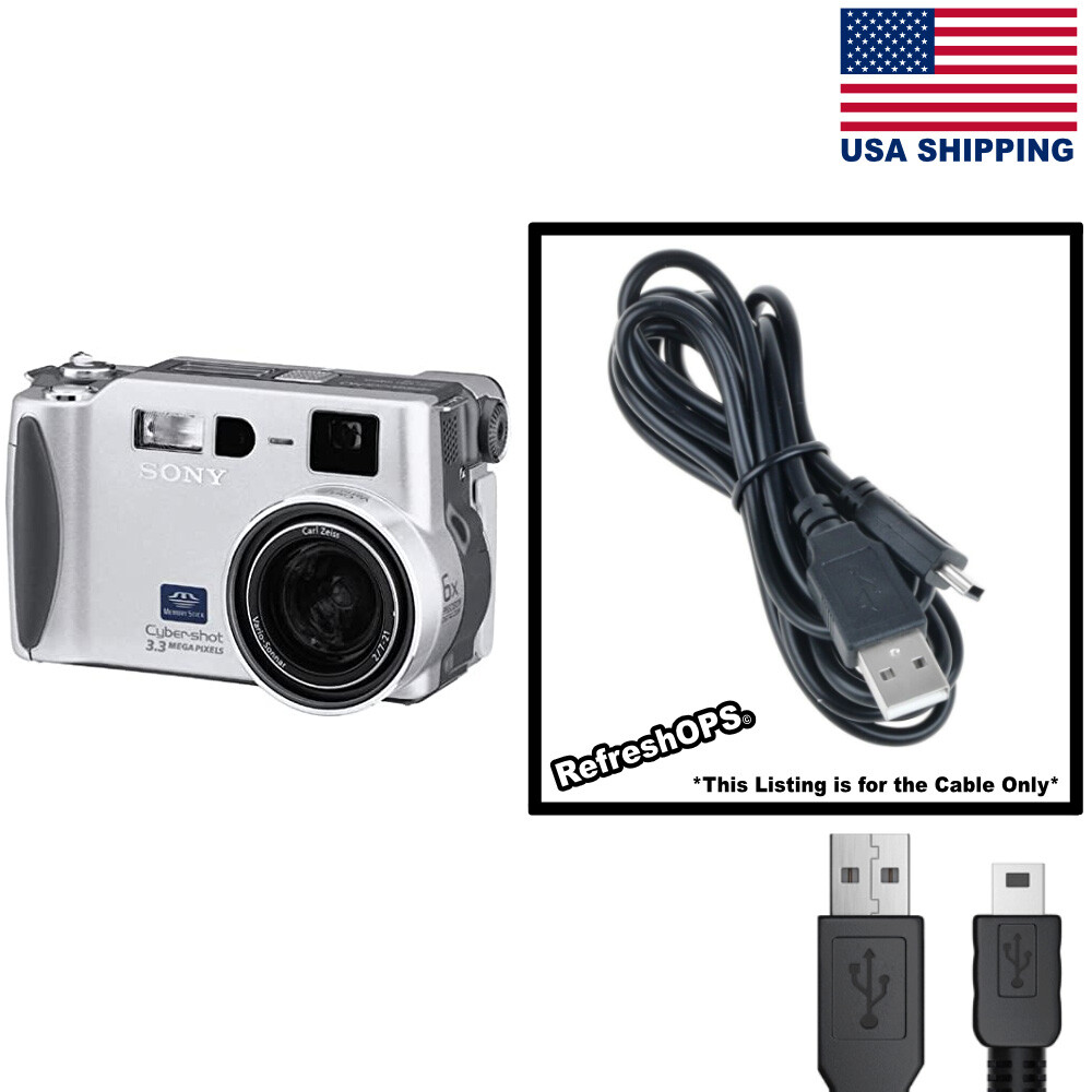 Sony Cyber-Shot DSC-S70 Digital Camera USB Cable Transfer Cord Replacement